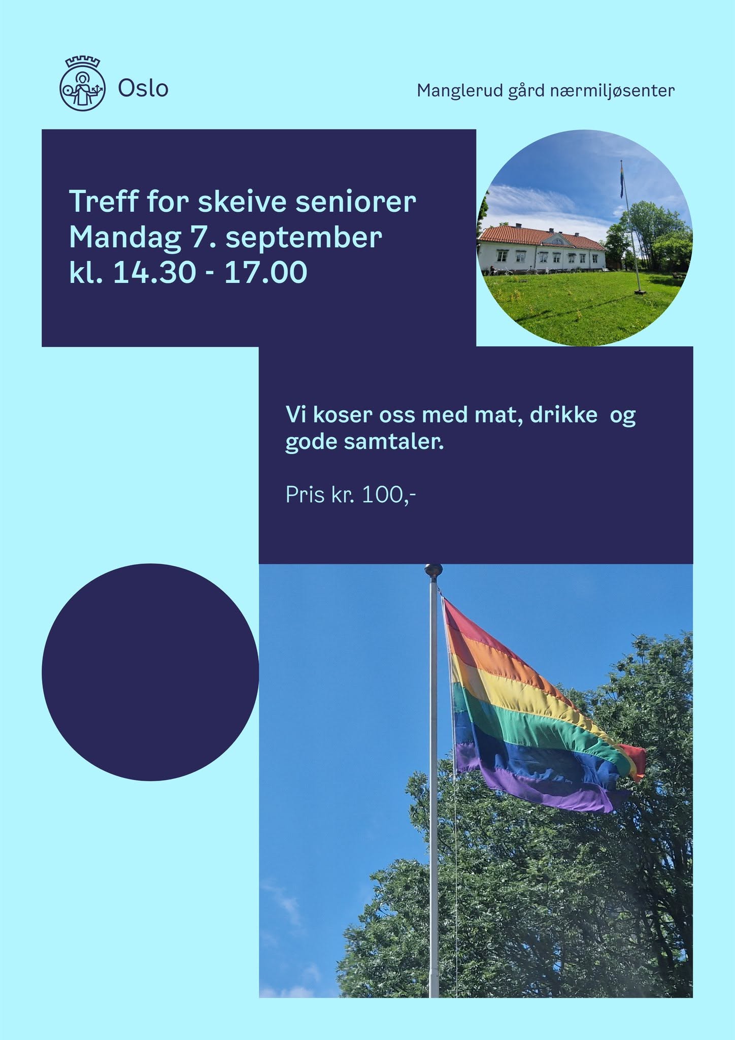 Meeting for queer seniors - Manglerud farm community center