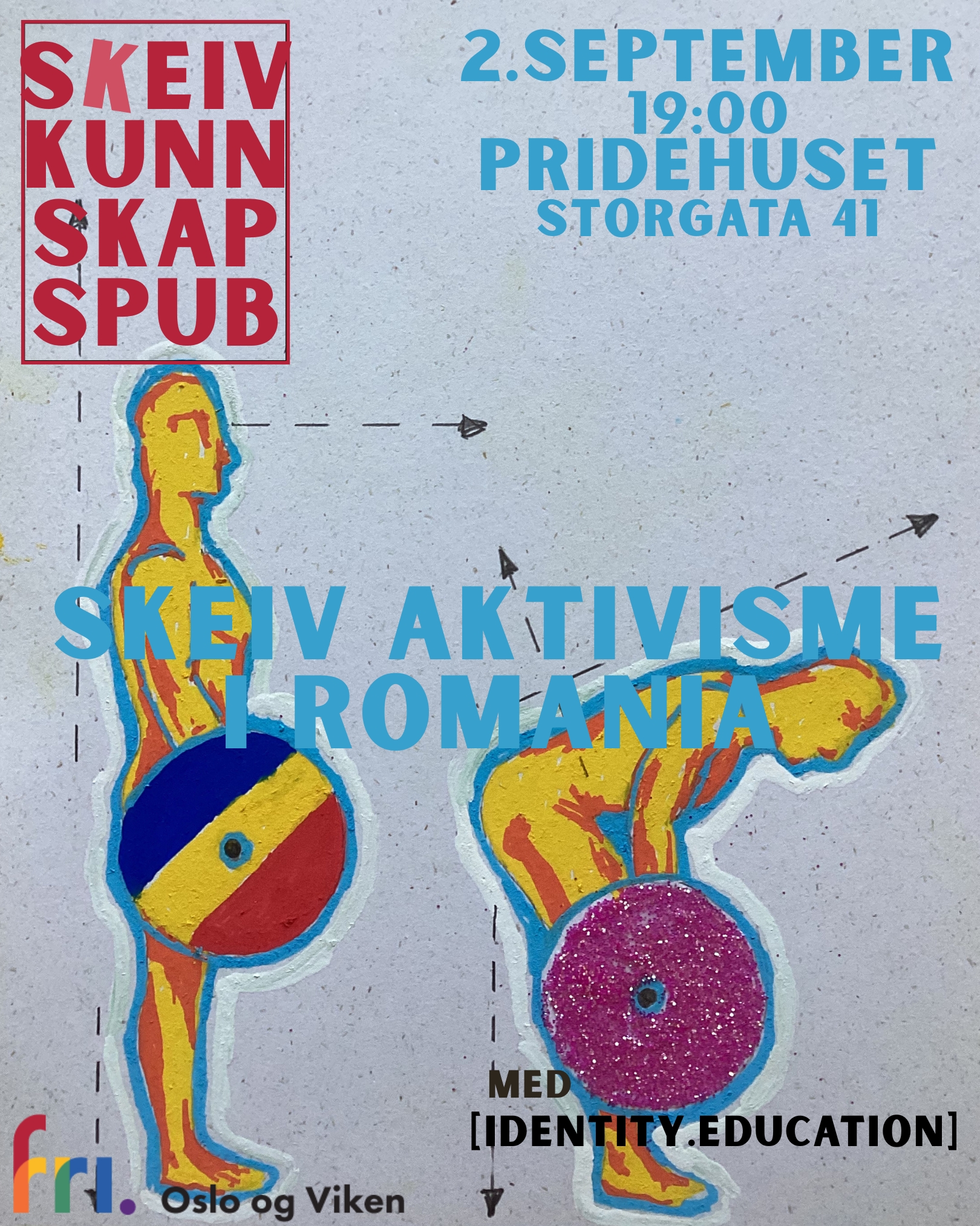 Skeiv KunnskapsPub #17: Queer activism in Romania