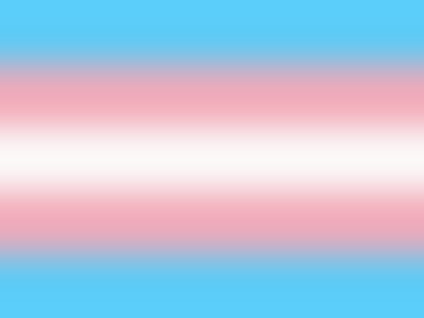 Transflagget i blå, rosa og hvit