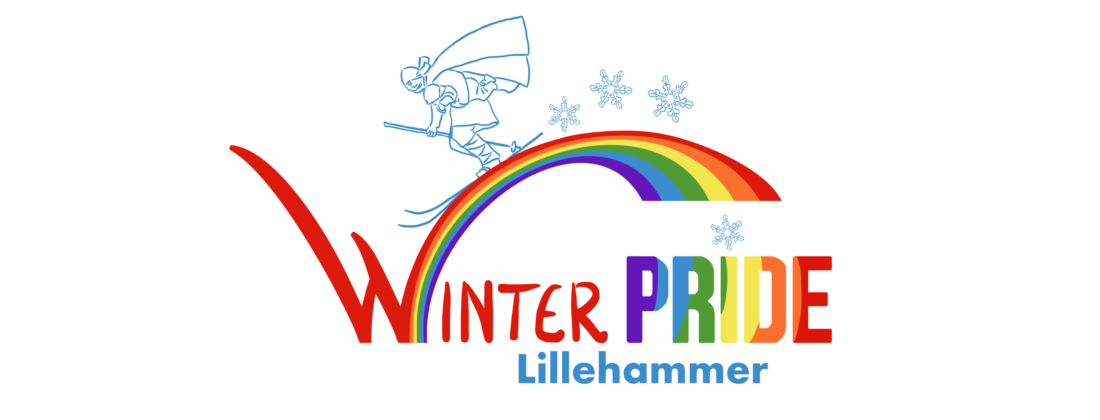 Winter pride Lillehammer logo, design: Hildegunn Hodne